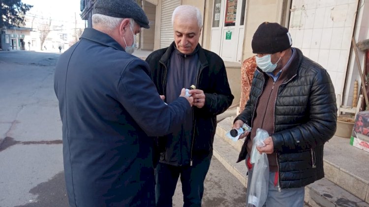    Abşerondan koronavirusa qarşı təbliğat işləri davam edir - Fotolar   