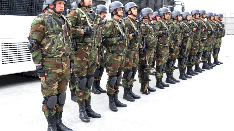    Bakıda Daxili Qoşunlar polislə birgə xidmətə cəlb edildilər   