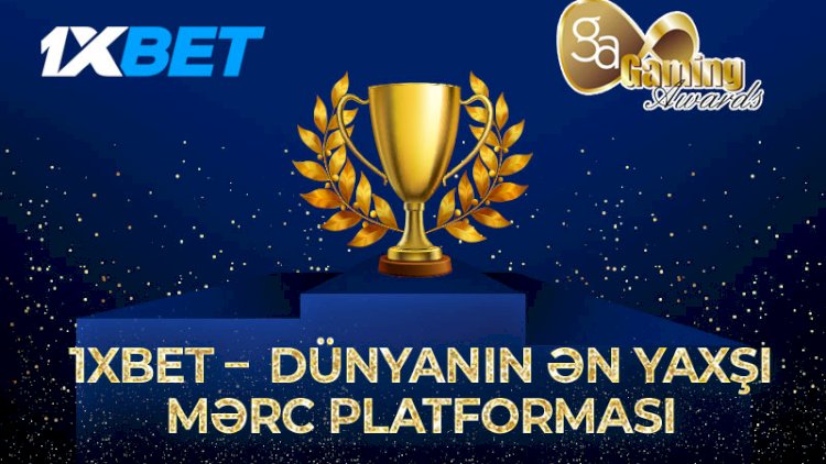    1xBet ən yaxşı idman mərc platforması olaraq seçilib   