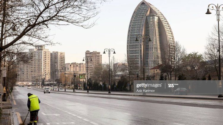    Boş yollar, küçələr, bağlı obyektlər... -   Bura Bakıdır - Fotolar