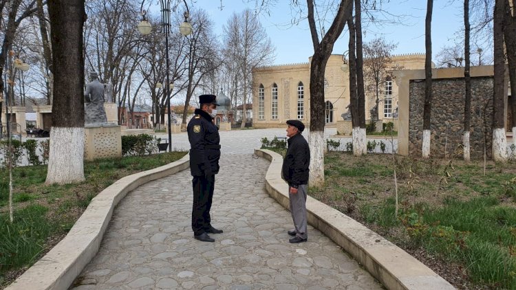    Qubada xüsusi karantin rejiminə nəzarət gücləndirildi - Foto   