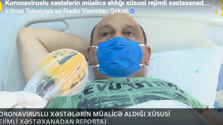    Azərbaycanda koronavirusa yoluxanlar belə müalicə olunur -   Xəstəxanadan VİDEO