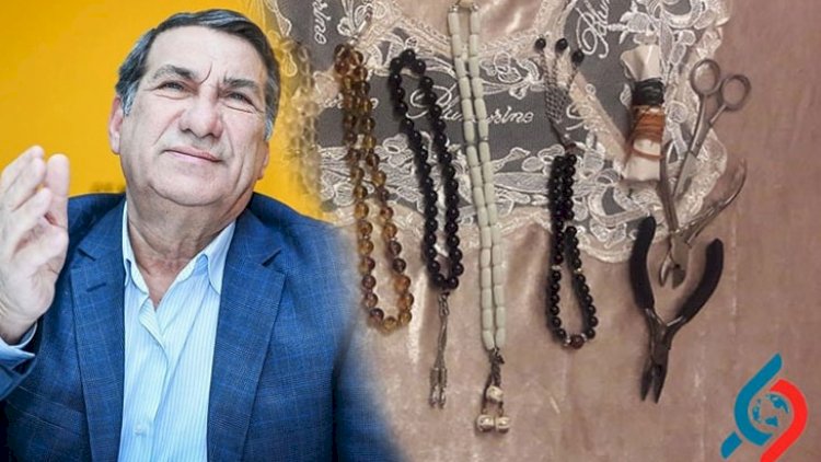    Arif Quliyevin karantin məşğuliyyəti   – Təsbeh düzəldir