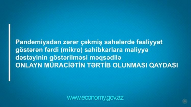    Sahibkarlar əməkhaqqı üçün belə müraciət edəcək - VİDEOTƏLİMAT   