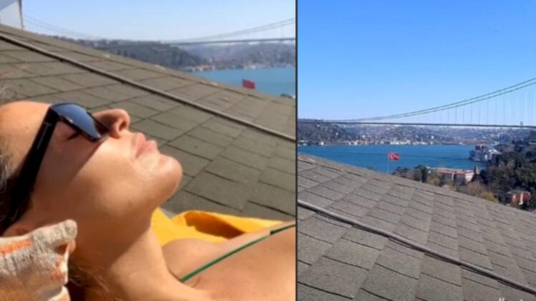    “Evdən çıxma” dedilər, evin damına çıxdı   - Foto 