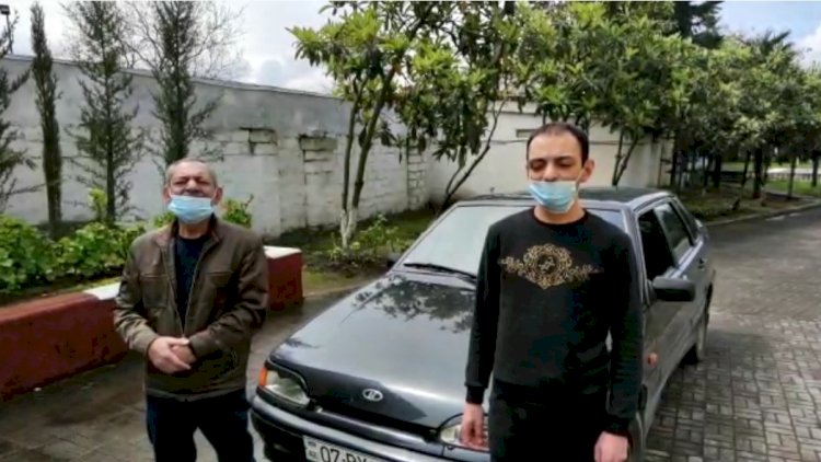    Karantini pozan sərxoş sürücü və oğlu həbs edildi - Foto   