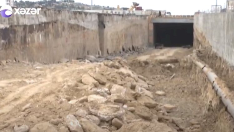    Bakı-Sumqayıt yolunda yeni tunellərin inşası yekunlaşır - Video   