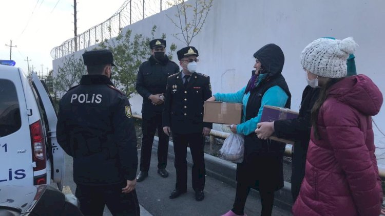    Polis əməkdaşları 40 imkansız ailəyə maddi yardım etdi   