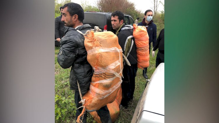    İrandan Azərbaycana 10 milyon manatlıq narkotik gətirdilər - Fotolar   