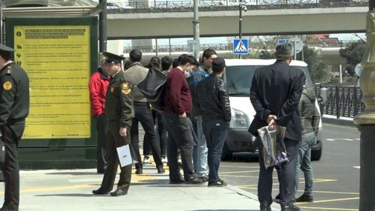    Bakıda karantin mənzərələri: Avtobus çatışmır, ya sərnişin çoxdur? - Video   