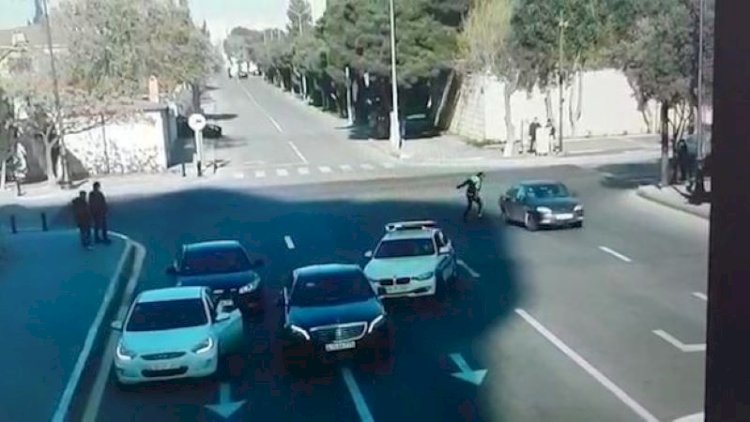    Bakıda “böyük qaçış”: 5 maşını əzən sürücü axırda belə tutuldu - ANBAAN VİDEO   