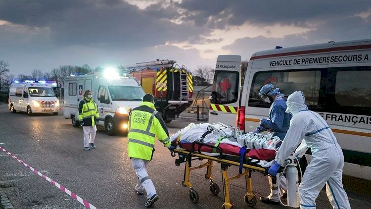    Fransada koronavirusdan ölənlərin sayı 19 mini keçdi   