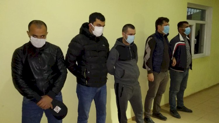    Karantini pozaraq balıq ovlayan 5 nəfər saxlanıldı - Foto   