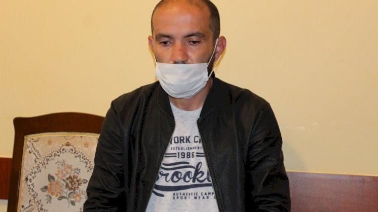    Sənəd tələb edən polisə bıçaqla xəsarət yetirmək istədi - Foto   
