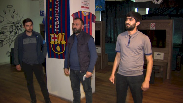    Bakıda gizli fəaliyyət göstərən “play station” zalı aşkarlandı - Foto   