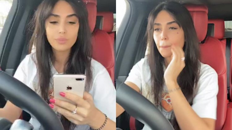   Pərvin qaydalara məhəl qoymadı - İcazəsiz, kəmərsiz, telefonla...   