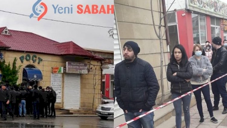    Karantin qaydalarının pozulduğu poçtun qarşısında nizam-intizam təmin olundu -   FOTOLAR