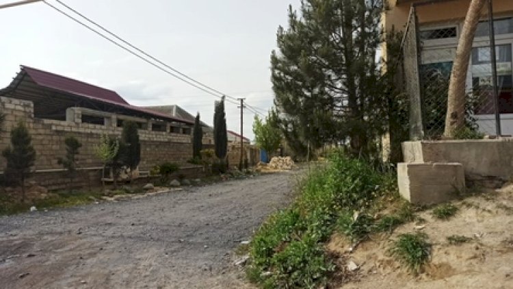    Yeni Balaxanının köhnə yolu - Fotolar   