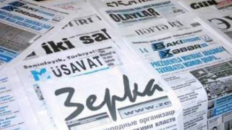    Qəzetlər çapını bərpa edir   