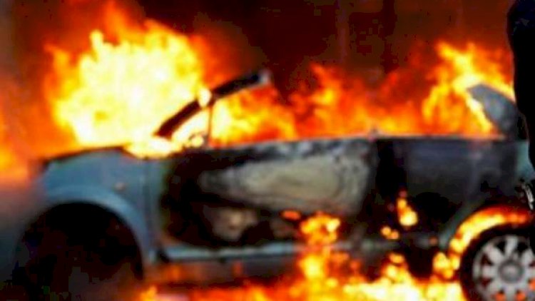    “Hyundai” yandı, qaz kəməri sıradan çıxdı   