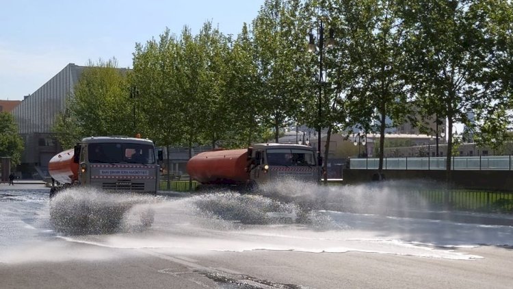    Bakının 200-dən çox küçəsi dezinfeksiya olunur   