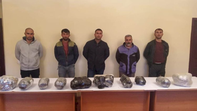    İrandan Azərbaycana 43 kq-a yaxın narkotik keçirmək istədilər   