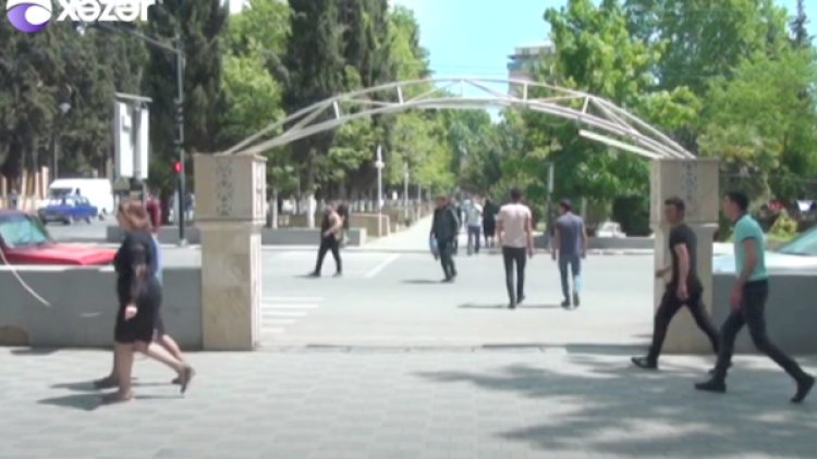    Bölgələrdə qadağalar yumşaldıldı, insanlar küçələrə axışdı - Video   
