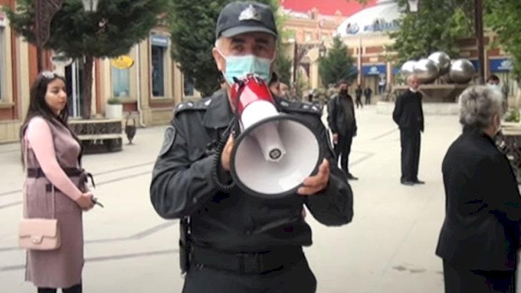    Gəncədə koronavirusa yoluxma sayı artdı, polis hərəkətə keçdi - Video   
