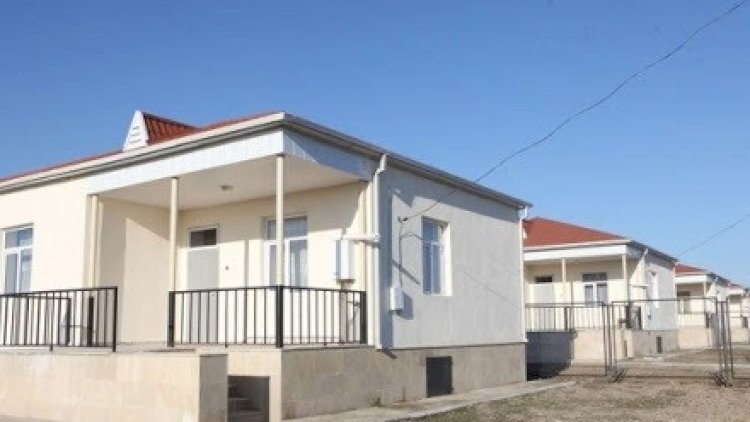    Şəhid ailələri və müharibə əlilləri üçün yeni evlər tikilir   