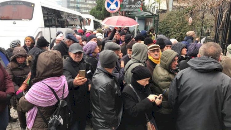    Liviyalılar İstanbulda etiraz aksiyası keçirdi   