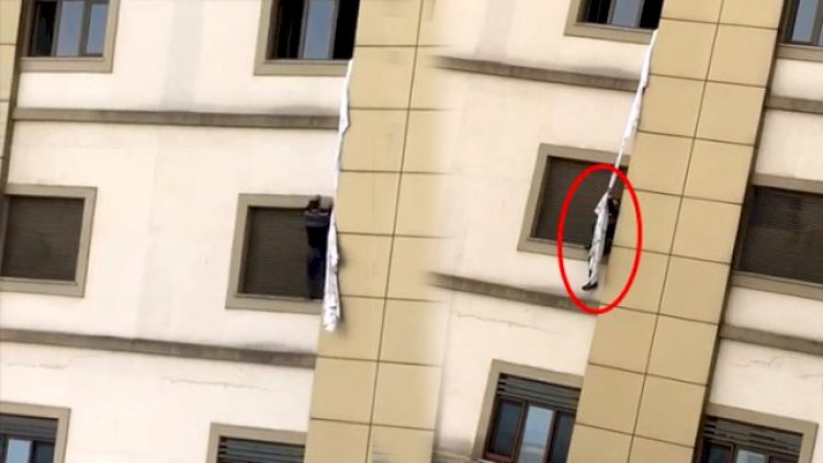    Koronavirusa yoluxan şəxs xəstəxanadan belə qaçmaq istədi   - Foto