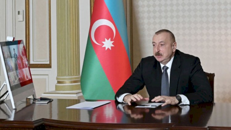    Prezident videokonfransa qatıldı - Foto   