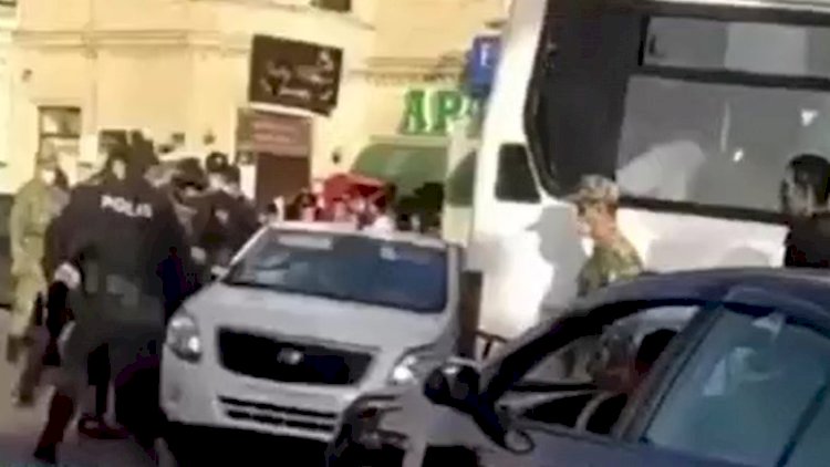    Bakıda 2 gün öncə polisdən qaçan sürücü tutuldu - Video   