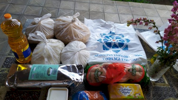    Şəhid ailələrinə bayram sovqatı paylanıldı - Foto   