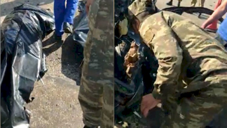    Azərbaycanda dəhşətli qəzada ölən hərbçilərdən biri şəhid oğlu imiş - Fotolar   