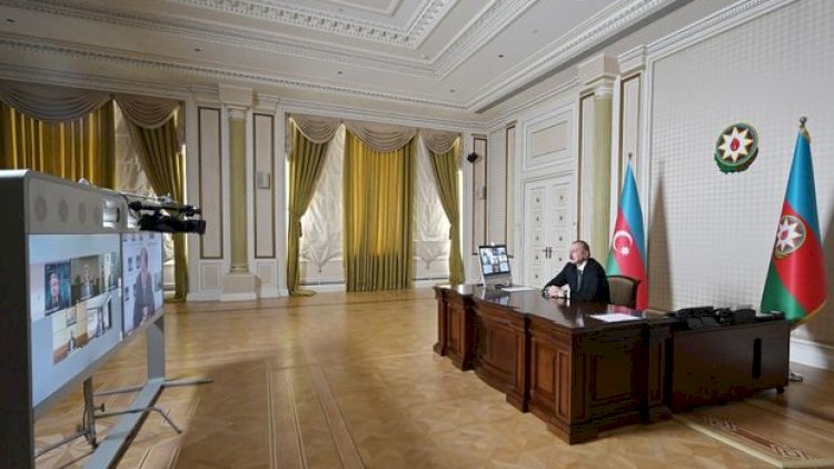   İlham Əliyev Asiya İnkişaf Bankının rəhbərləri ilə videokonfrans keçirdi - Foto   