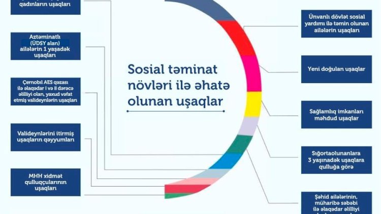    Sosial təminat sistemi ilə əhatə olunanların 600 minə qədəri uşaqlardır   