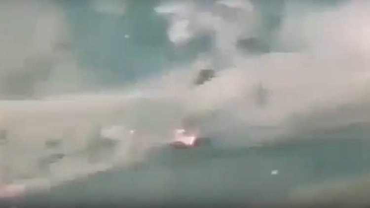    Erməni komandirin maşını belə vurulub - Video   