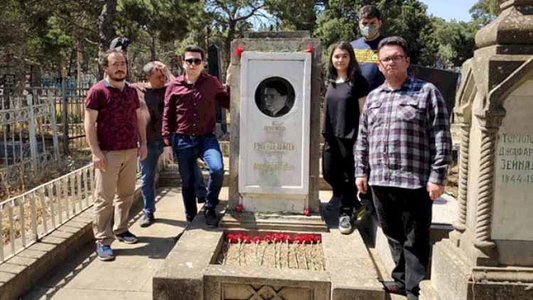    Asəf Zeynallının məzarı təmizləndi - Foto   