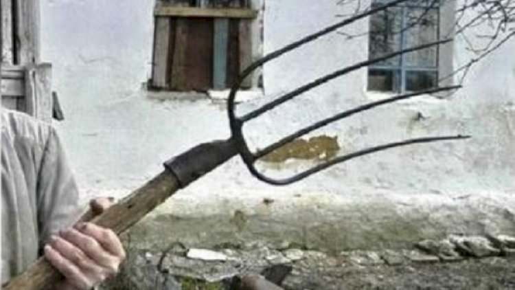   Virusa yoluxan qadının əri həkim və polisə yaba ilə hücum etdi - Azərbaycanda   