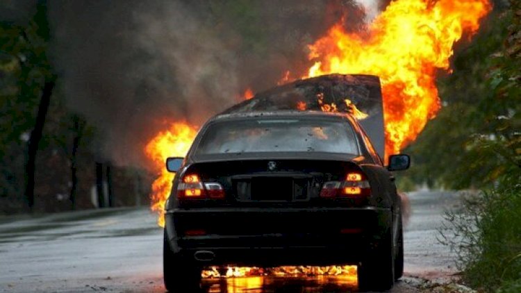    Qaradağda yük maşını ilə toqquşan “BMW“ yanıb kül oldu   