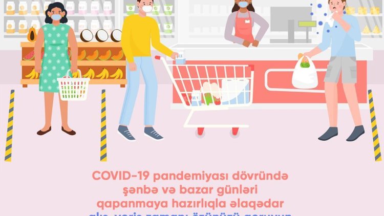    “Alış-verişə ailədən bir nəfər göndərin” - Marketlərdə sıxlıq yaradanlara müraciət   
