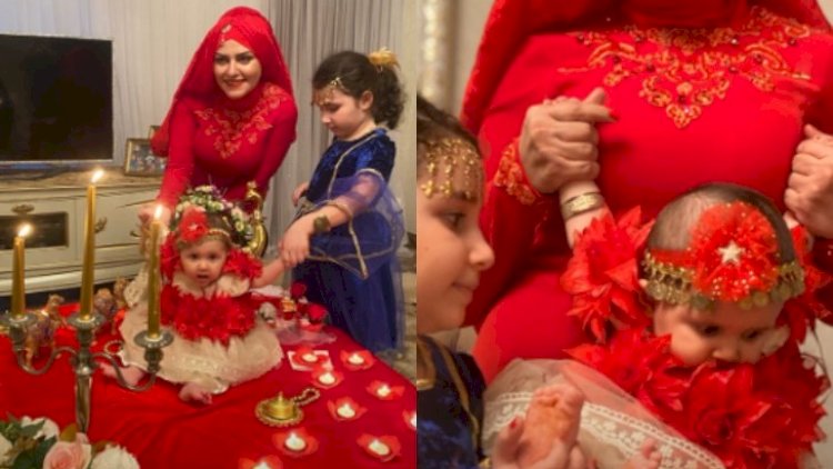    Xuraman Şuşalı qızına xınayaxdı etdi – Foto   + Video