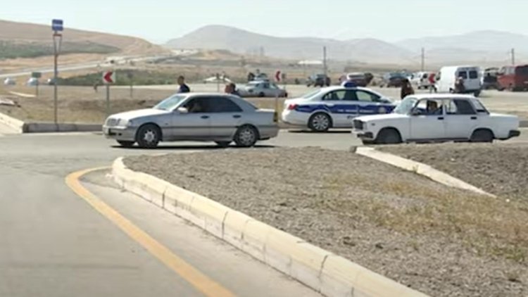    Rayonlara üz tutanlar postlarda polisə çətin anlar yaşatdı, görülməmiş tıxac - Video   