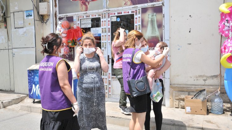    Abşeronda koronavirus əleyhinə geniş təbliğat işləri aparıldı - Foto   