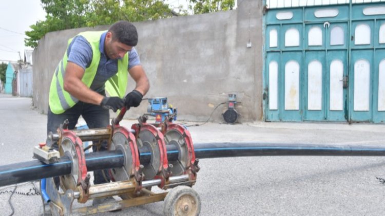    “Azərsu“ Bakıətrafı qəsəbələrdə içməli su problemini aradan qaldırır - Fotolar   