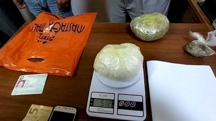    Maştağada evdən 10 kq narkotik çıxdı - Fotolar   