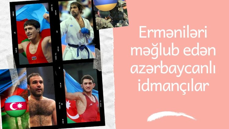    Erməniləri diz çökdürən 5 azərbaycanlı idmançı   - Video