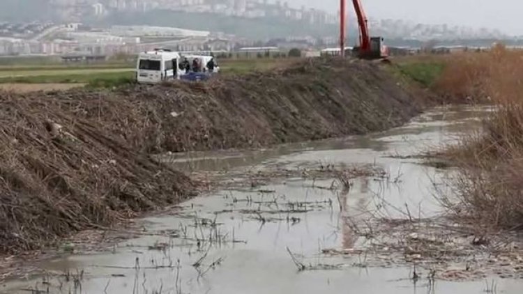    Ağstafada kanaldan kişi meyiti tapıldı   