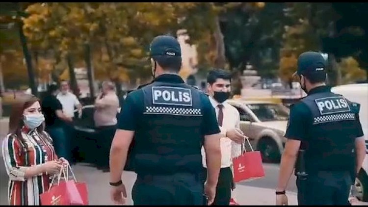    “Grandmart”dan polislərə maraqlı təbrik  - Video   